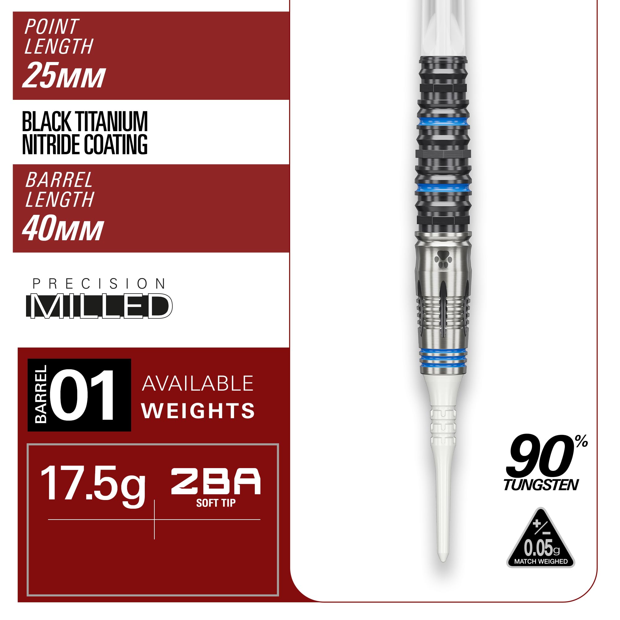 【直筆サイン入り】TARGET CHARM SERIES KANON 4.0 ダーツ > ソフトダーツ > ブランド【タ行】 > ターゲット