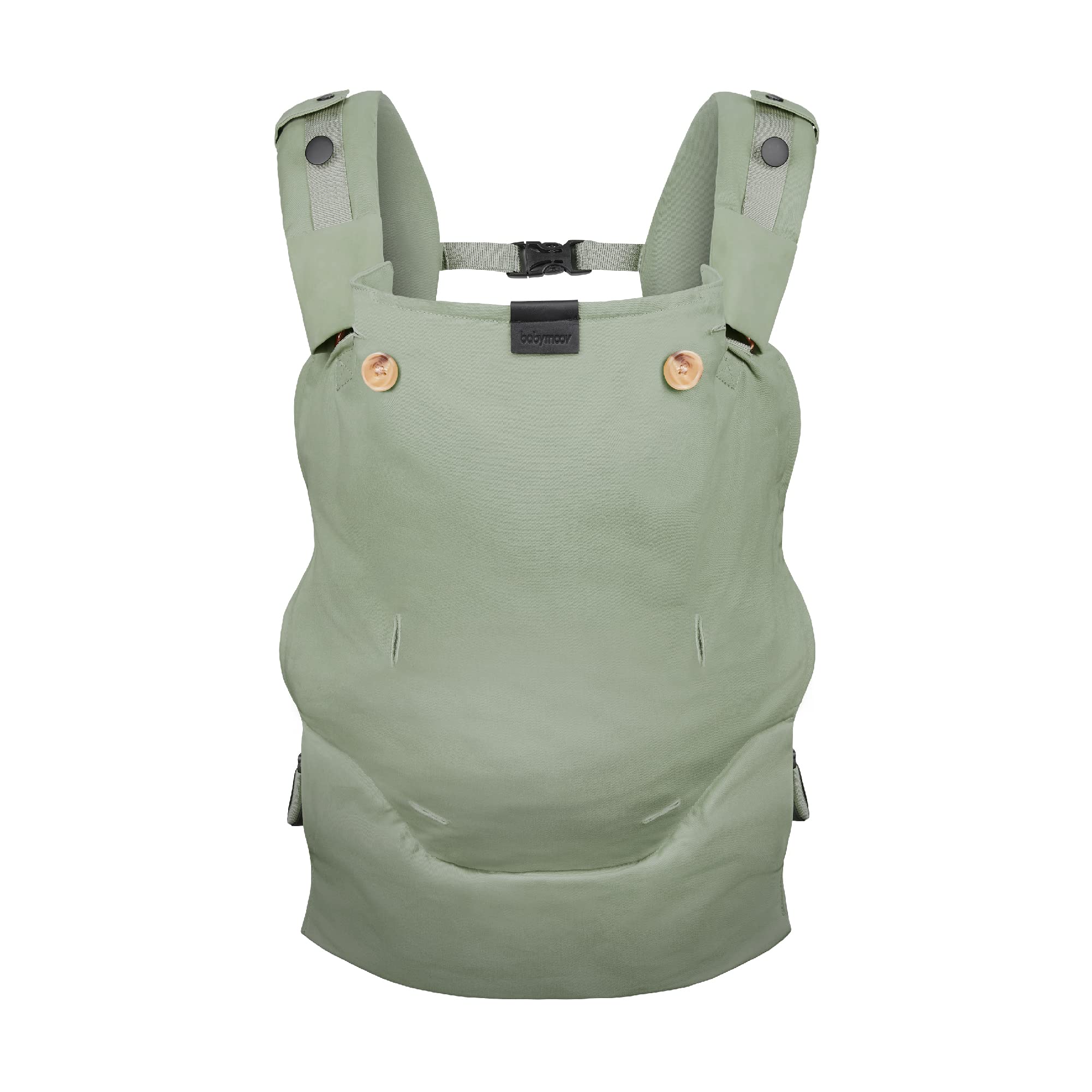 Babymoov Porte-bébé Physiologique et Evolutif en Réhausseur Nomade Moov & Boost - Sage green