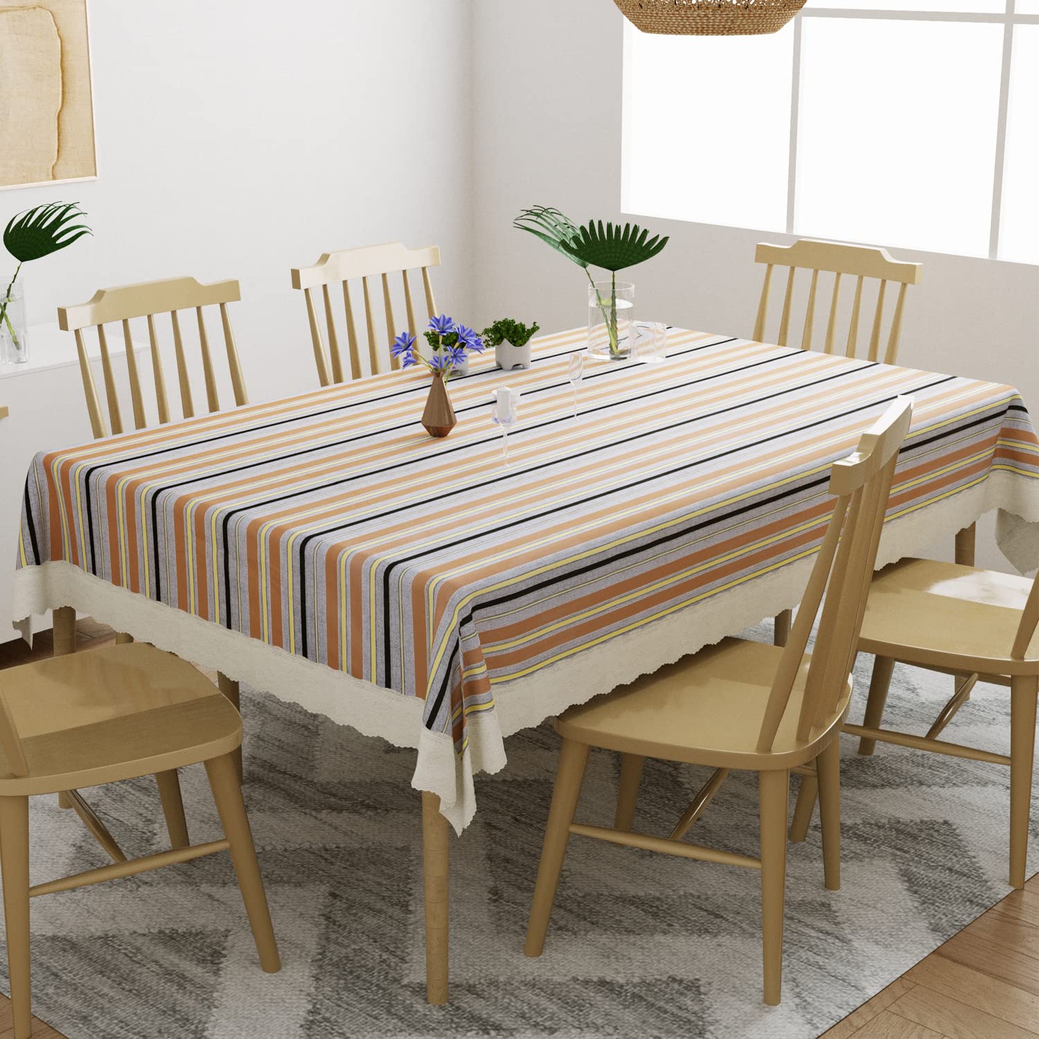 Buy HOME365 Dining Table Cover 6 Seater (60 X 90 Inch) Multicolor