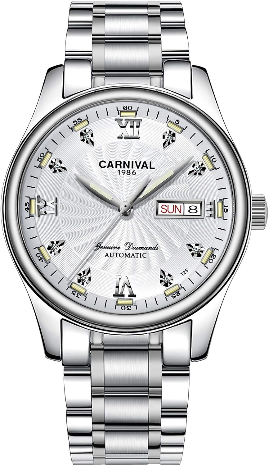 Carnivalカーニバル） ウォッチ日本製自動巻き 機械式 ルミノバ メンズ