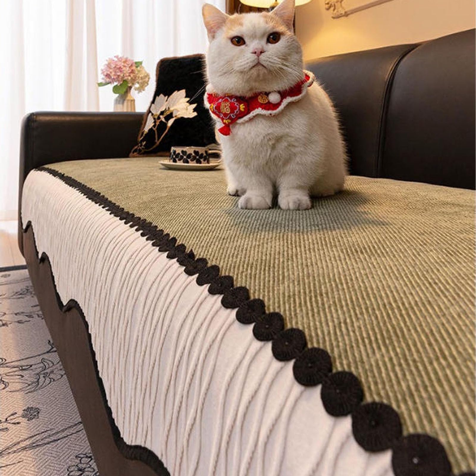 Protège Canapé pour Chiens et Chats,Anti Poils Animaux Couvre Canapé Housse Canapés d'angle Protege Canape Griffe Chat pour Salon Coussin de Chaise Canapés Serviette Multifonction,Dark Grey,80x240cm