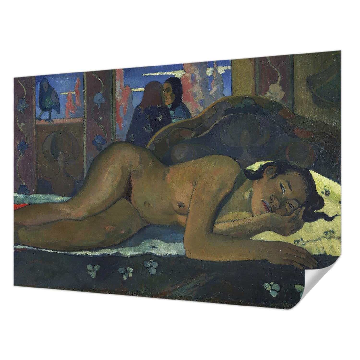 Revêtement mural autocollant Paix exotique : évadez-vous depuis votre salon
