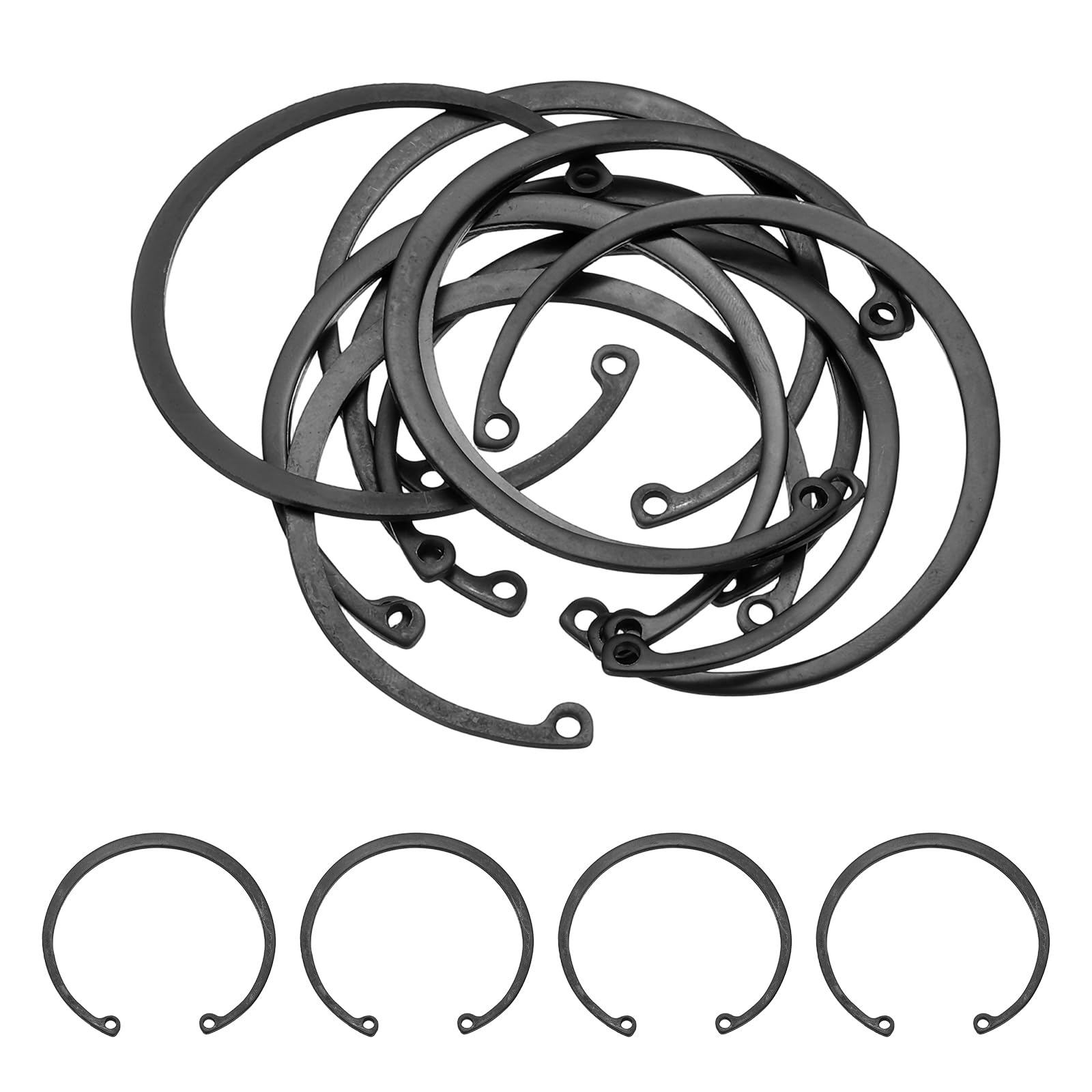 Internal Retaining Rings - 20 Pcs 65Mn Steel -20 Internal Retaining Rings - 20 Pcs 65Mn Steel -20