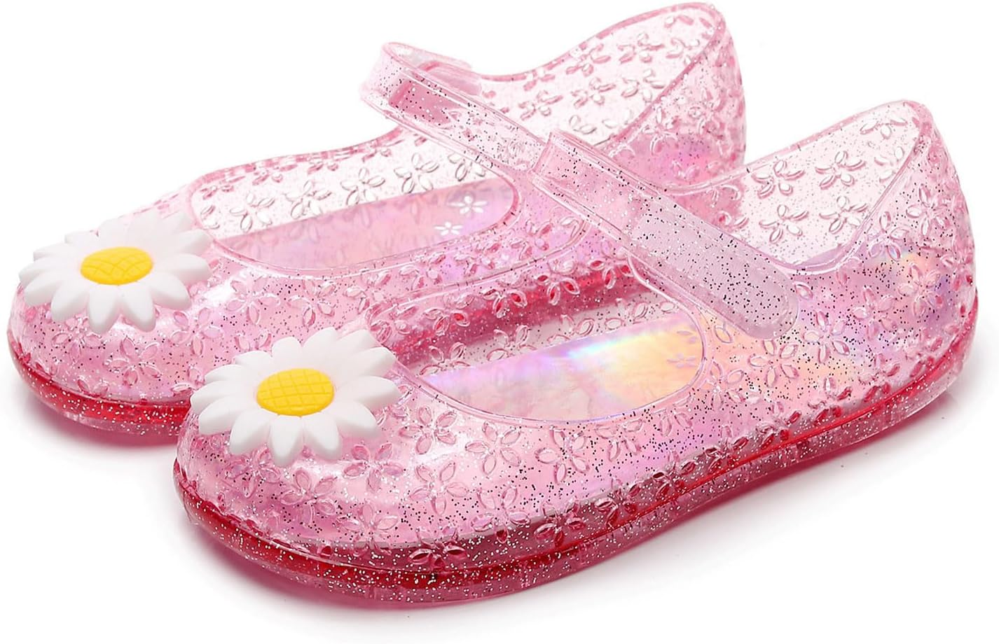 Toddler Kids Sandals for Girls Closed Toe Summer Dress Shoes Water Beach Flat Princess Sandals Casual Fashion Slipper