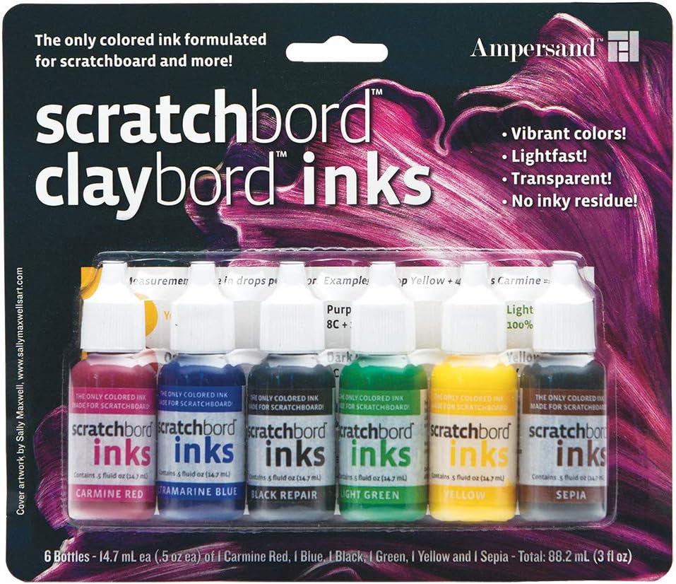 SCRATCH/CLAYBORD INKSET