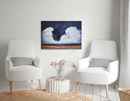 Miniatura 2 de Creative Co-Op Paisaje costero en marco de metal