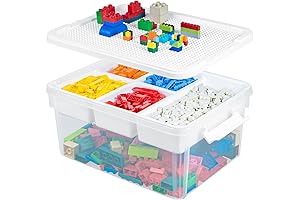 Creahaus 17 QT Container for Toy Legos