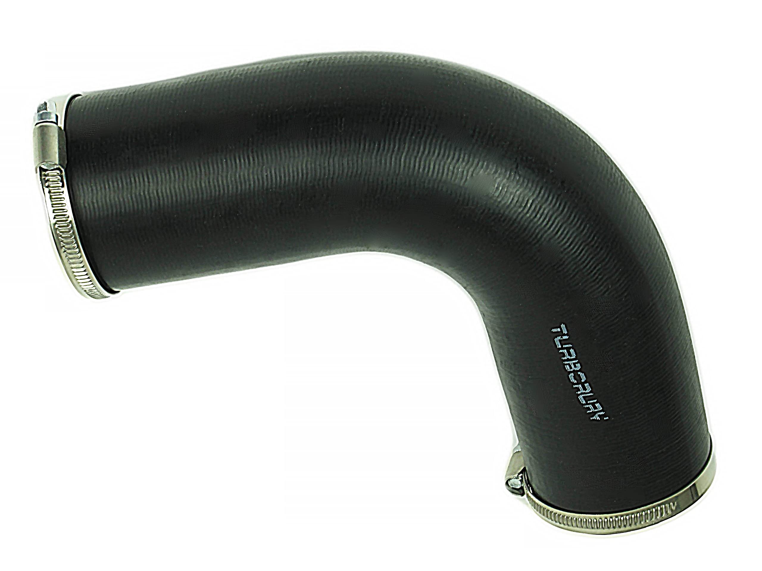 Riduzione Turbo FI 60/60 Connettore a Gomito Sostituzione Paragonabile all'Originale Tubo Rinforzato in Gomma Kevlar NBR CR Diametro Interno 60/60mm Lunghezza 150/150mm