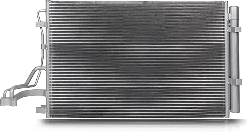 SCITOO Condensador de aire acondicionado 4431 compatible para 2014-2016 para Kia for Soul