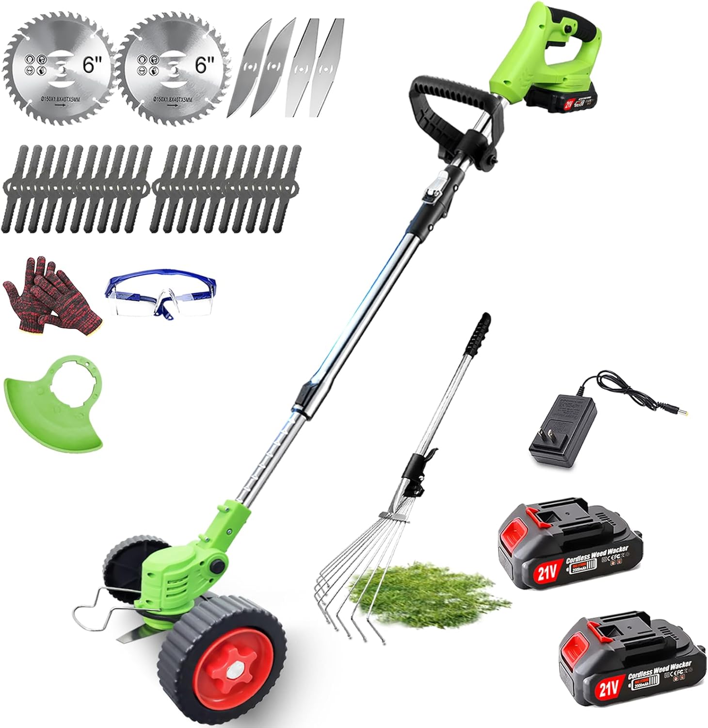 Cordless Weed Wacker Electric Weed Eater Battery Powered