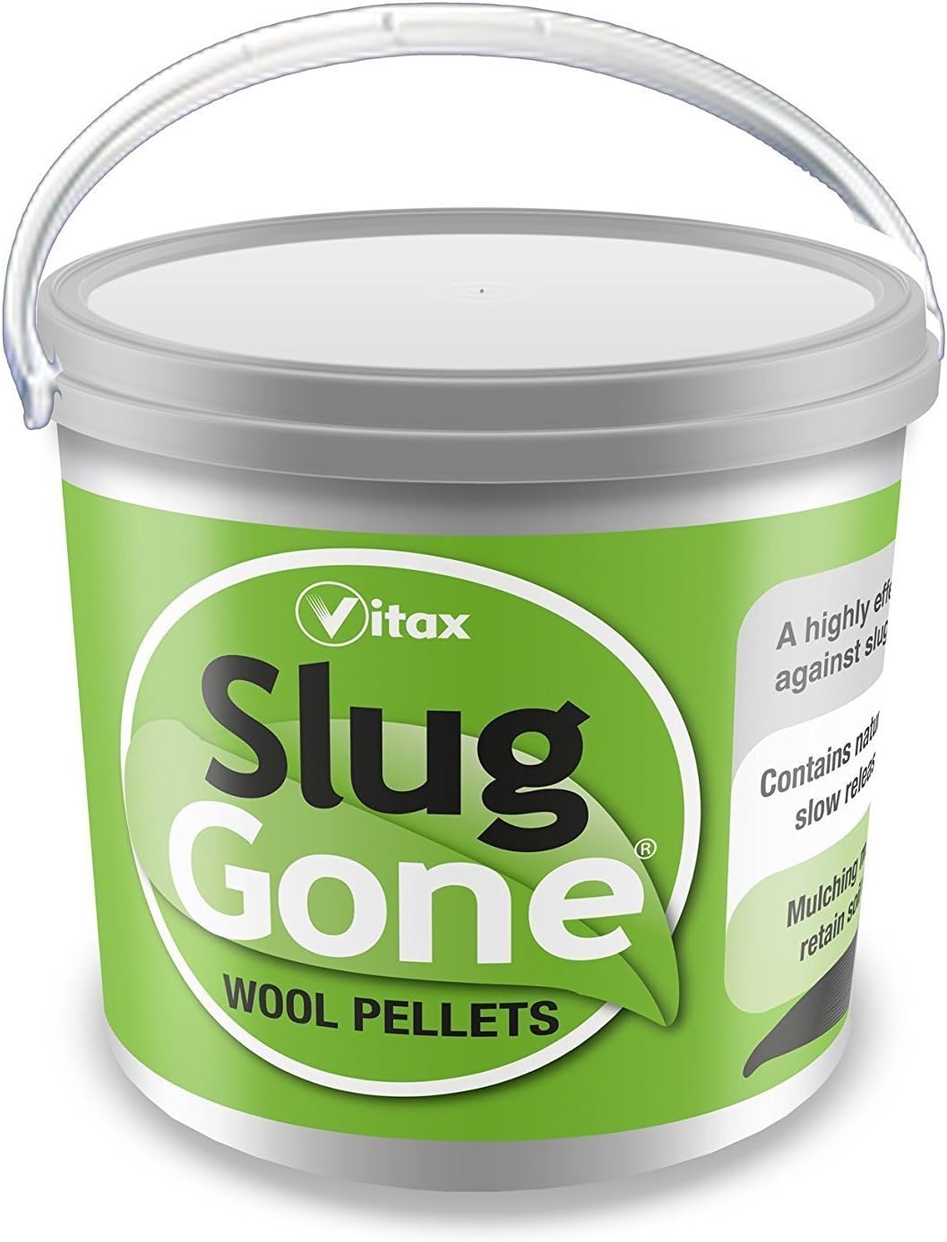 Vitax 5L Slug Gone Natural Wool Barrier Pellets Amazon.co.uk Garden