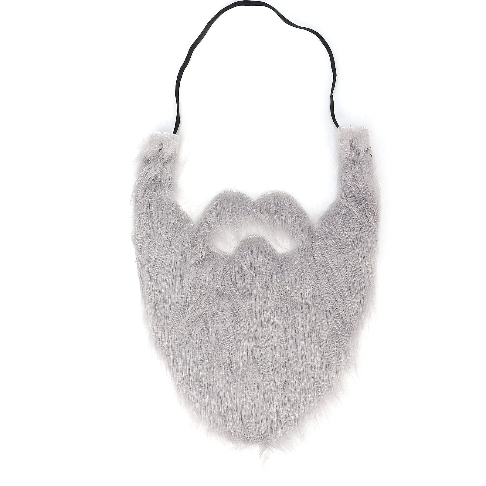 Fausse Barbe Grise Réaliste Sonew - Barbe Postiche Souple Pour Homme, Cosplay Halloween Et Fêtes