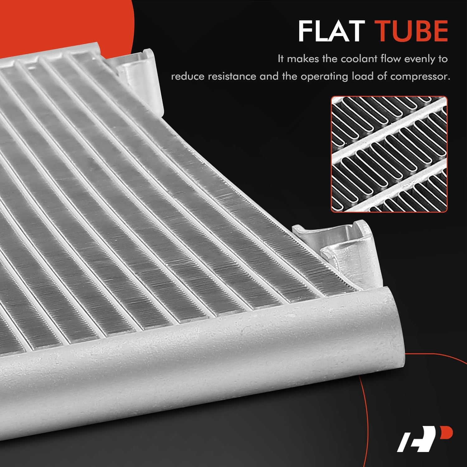 A-Premium A/C Condenser - Compatible with 2003-2008 Pontiac Vibe L4 1.8L, Replace# 88972207