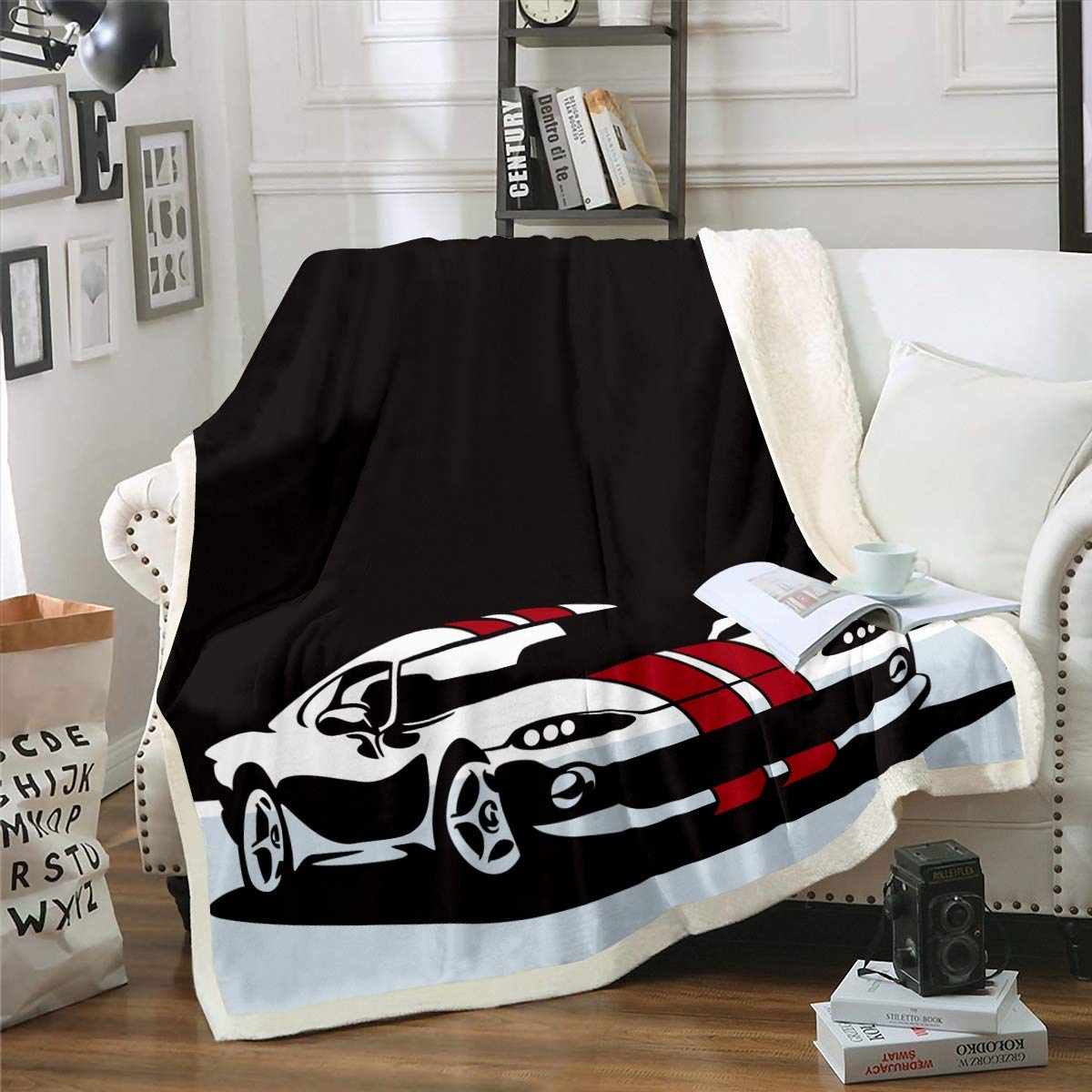 Couverture automobile pour les soirées fraîches de compétition
