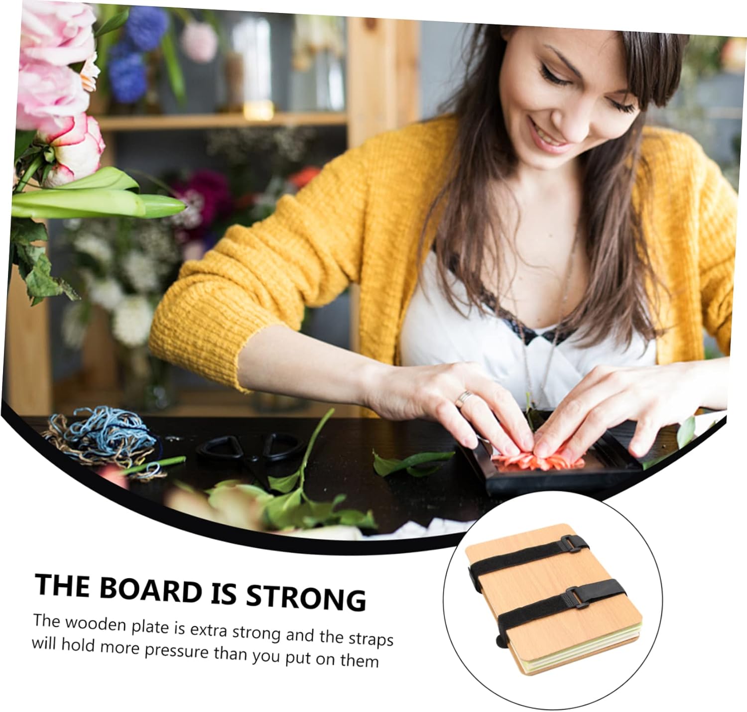 ULDIGI Flower Pressing Plant Leaf Press Plant Press Kit for Adults Flower Specimen Tools Kit
