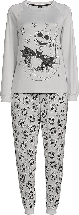 The Nightmare Before Christmas Women's and Women's Plus Long Sleeve Top and  Pants, 3-Piece Gift Set (as1, alpha, x_s, regular, regular) at Amazon  Women's Clothing store
