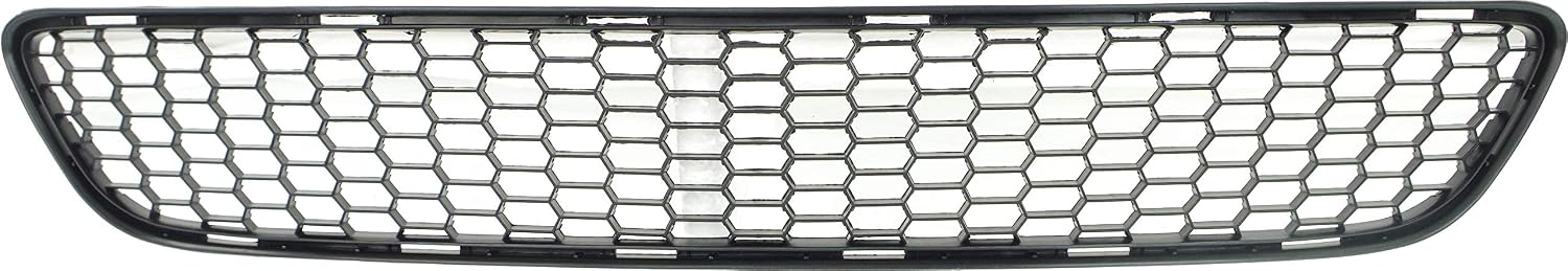 Compatible with 09-12 Venza Front Bumper Cover Grill Grille Assembly Black Promed Paintable