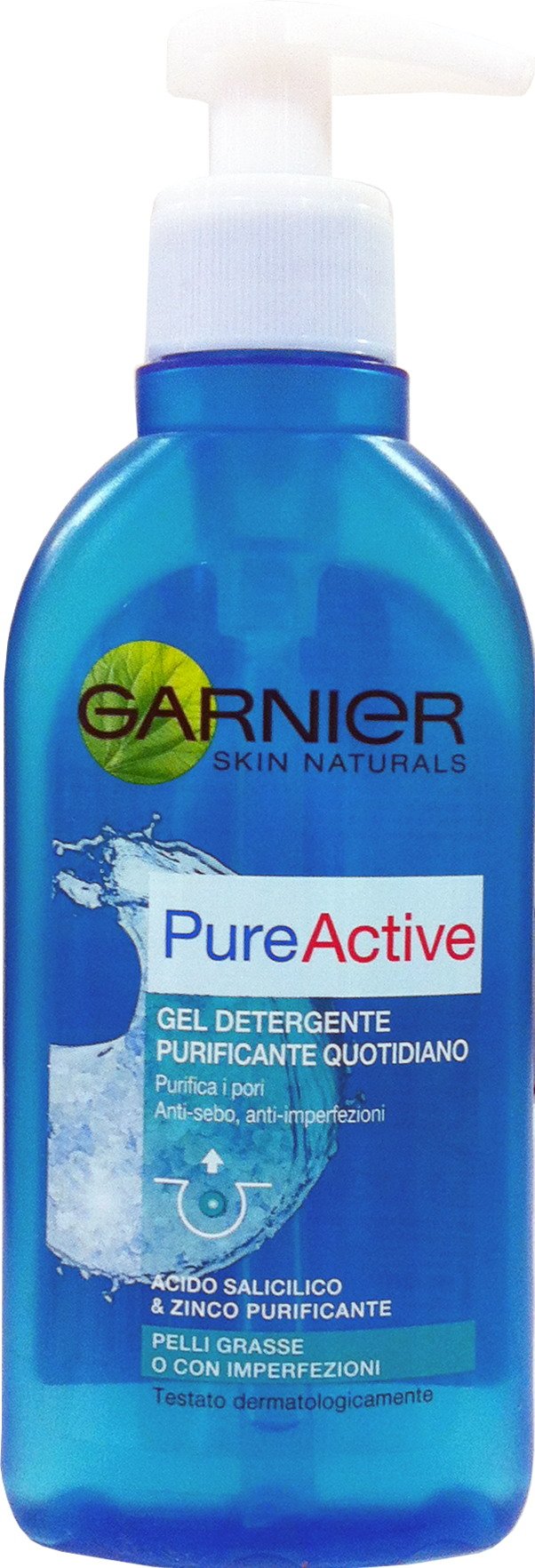 Skin naturals - 6 x pure gel facial limpiador periódico 200 ml
