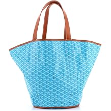 Pre-Loved Belharra Reversible Tote, Blue