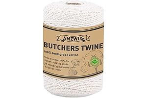 Butchers Twine - Fine Kitchen Cooking Bakers Twine String for Turkey Sausage...