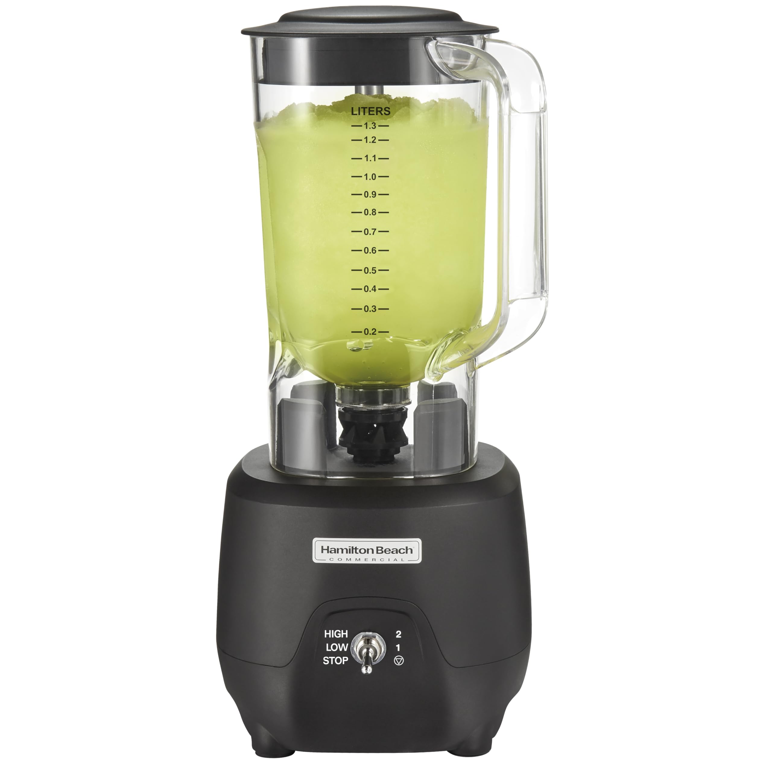 Hamilton Beach Commercial® 908®R blender barowy, HBB908R-CE, 1 HP, pojemnik z poliwęglanu 1,3 l, 2 prędkości, 220-240 V, czarny