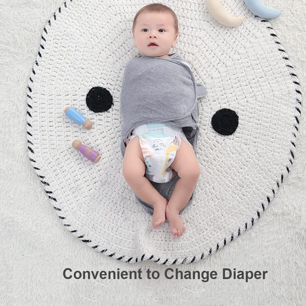 Manta de Muselina para bebé Respetuosa con la Piel, Acogedora Manta para Niños de 3 a 6 Meses, Tamaño M de 2 Piezas (M Size)