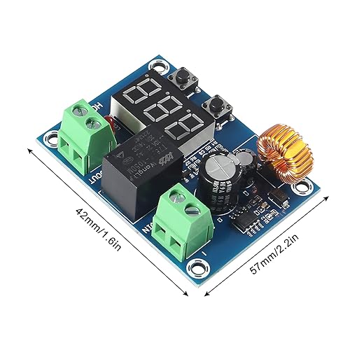 Miniatura 2 de Alinan 4 unids XH-M609 DC 12V-36V módulo de protección de desconexión de bajo voltaje Pantalla digital Módulo de protección de circuito de