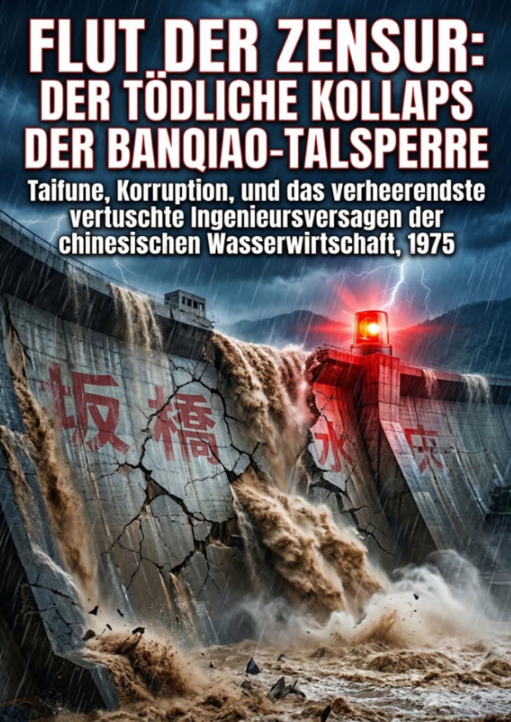 Flut der Zensur: Der tödliche Kollaps der Banqiao-Talsperre: Taifune, Korruption, und das verheerendste vertuschte Ingenieursversagen der chinesischen Wasserwirtschaft, 1975