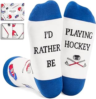 Zmart Men Women Sports Gifts - Softball Lifting Basketball Baseball Hockey Soccer Socks