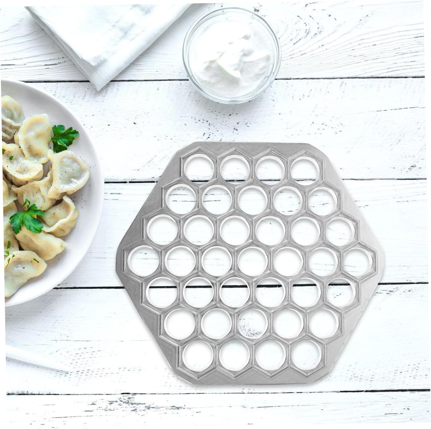 COLLBATH Easy Wash Russian Ravioli Maker Kitchen Dumpling Mold Mould for Professional Practical
