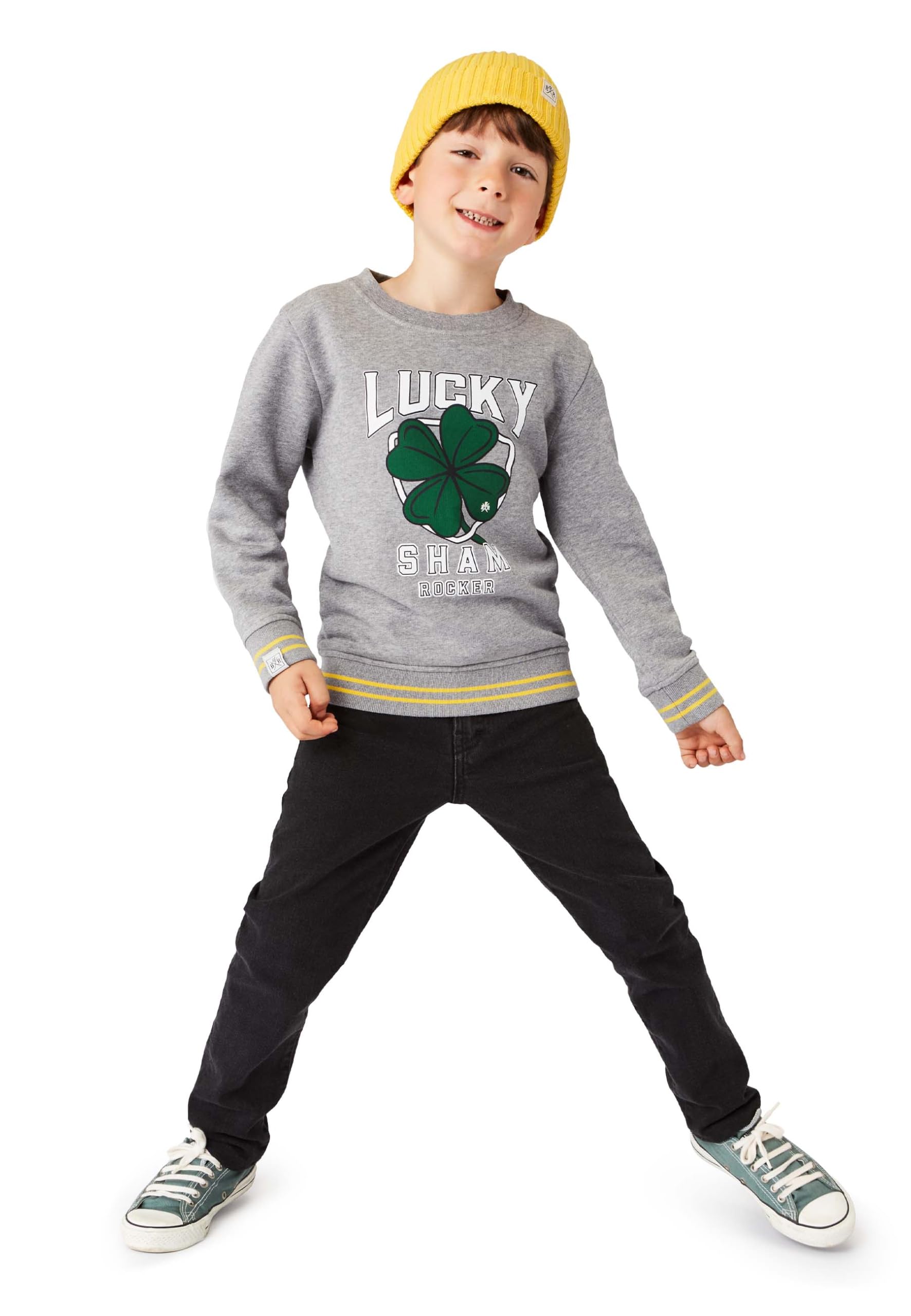 Band of Rascals Kinder Sweatshirt Shamrocker aus Bio-Baumwolle