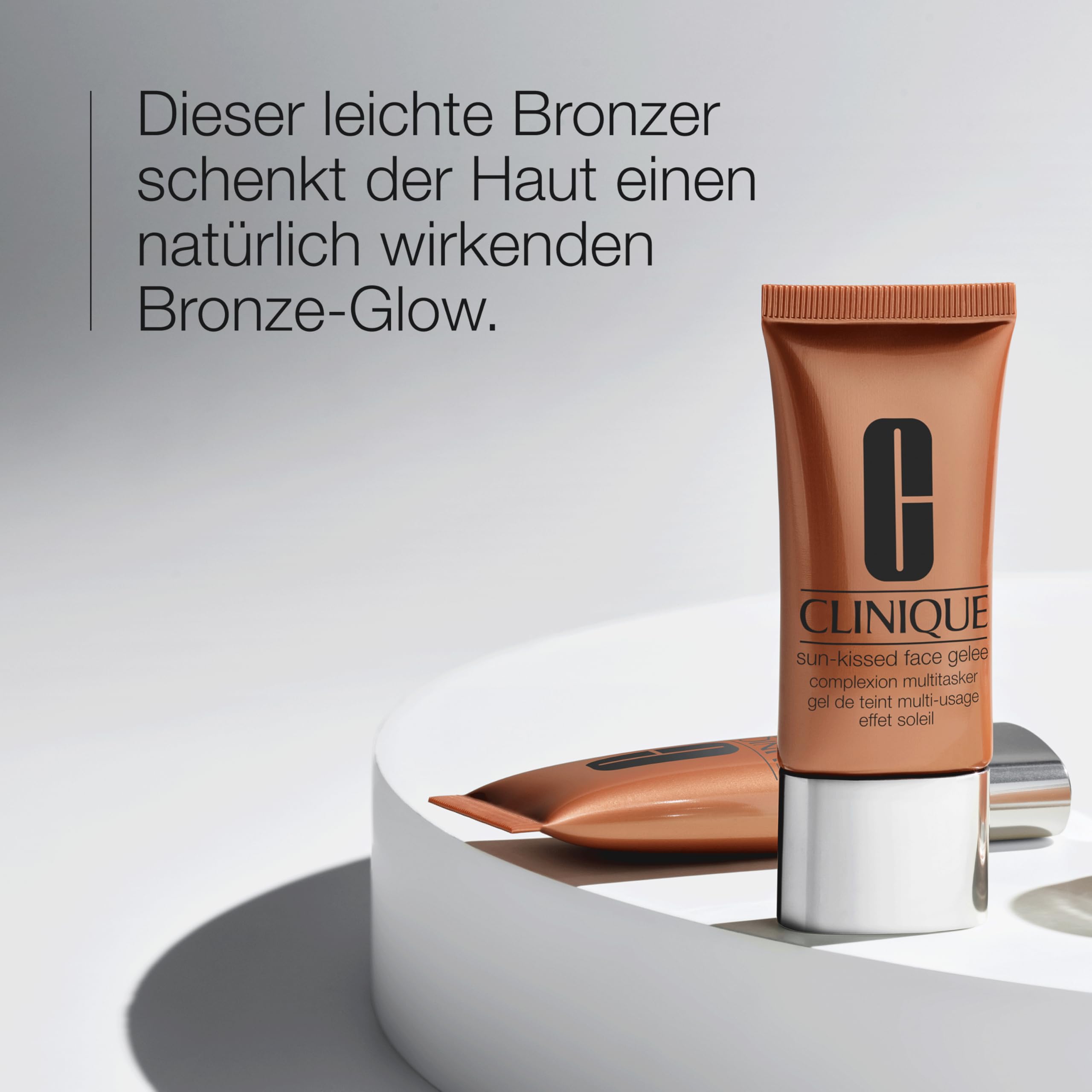Clinique Sun-Kissed Face Bronzer Gelee Complexion Multitasker | Feuchtigkeitsspendender Gel-Bronzer | seidig + vielseitig + sonnengeküsst, 30 ml