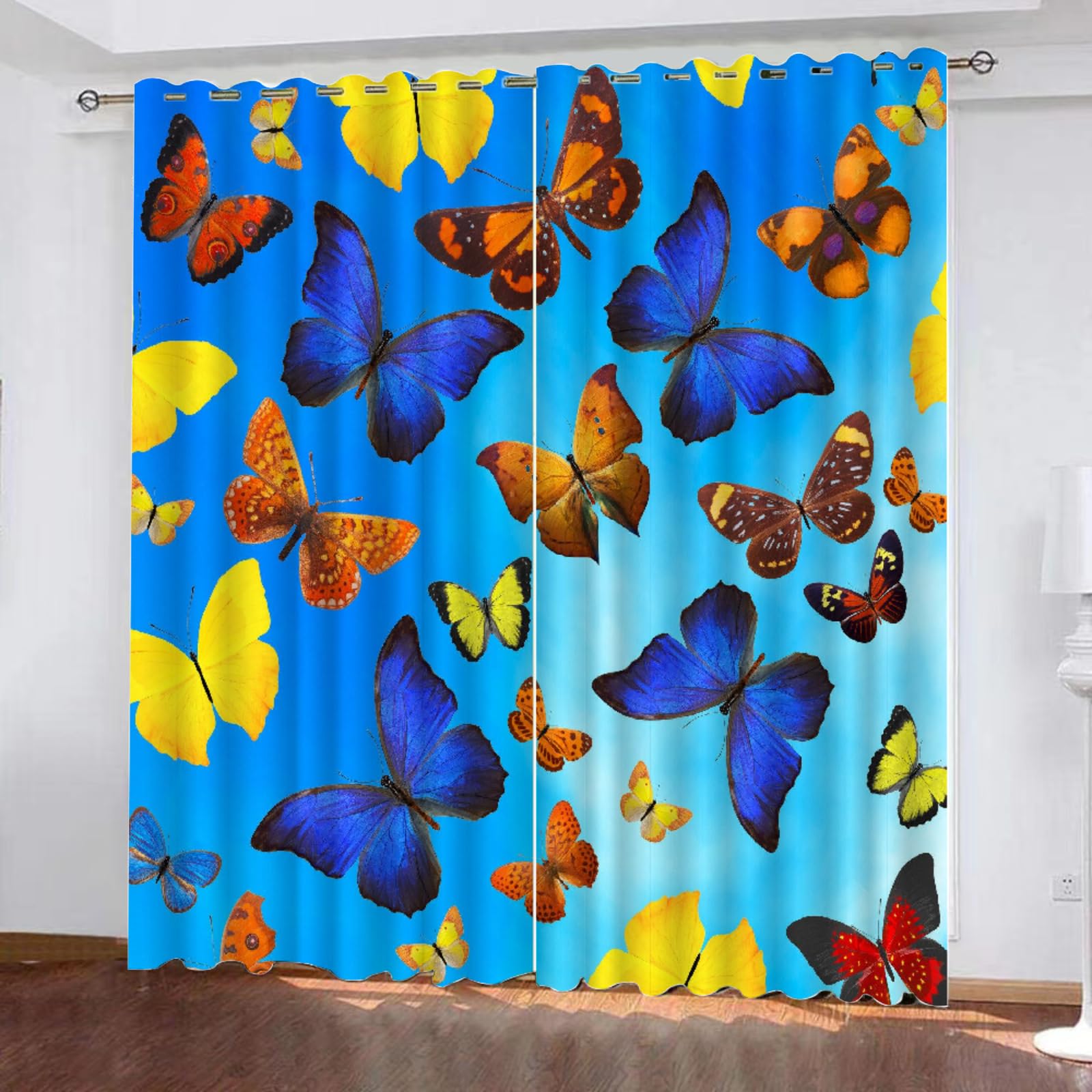Rideau opaque à oeillets 140x250cm pour bloquer la chaleur et la lumière