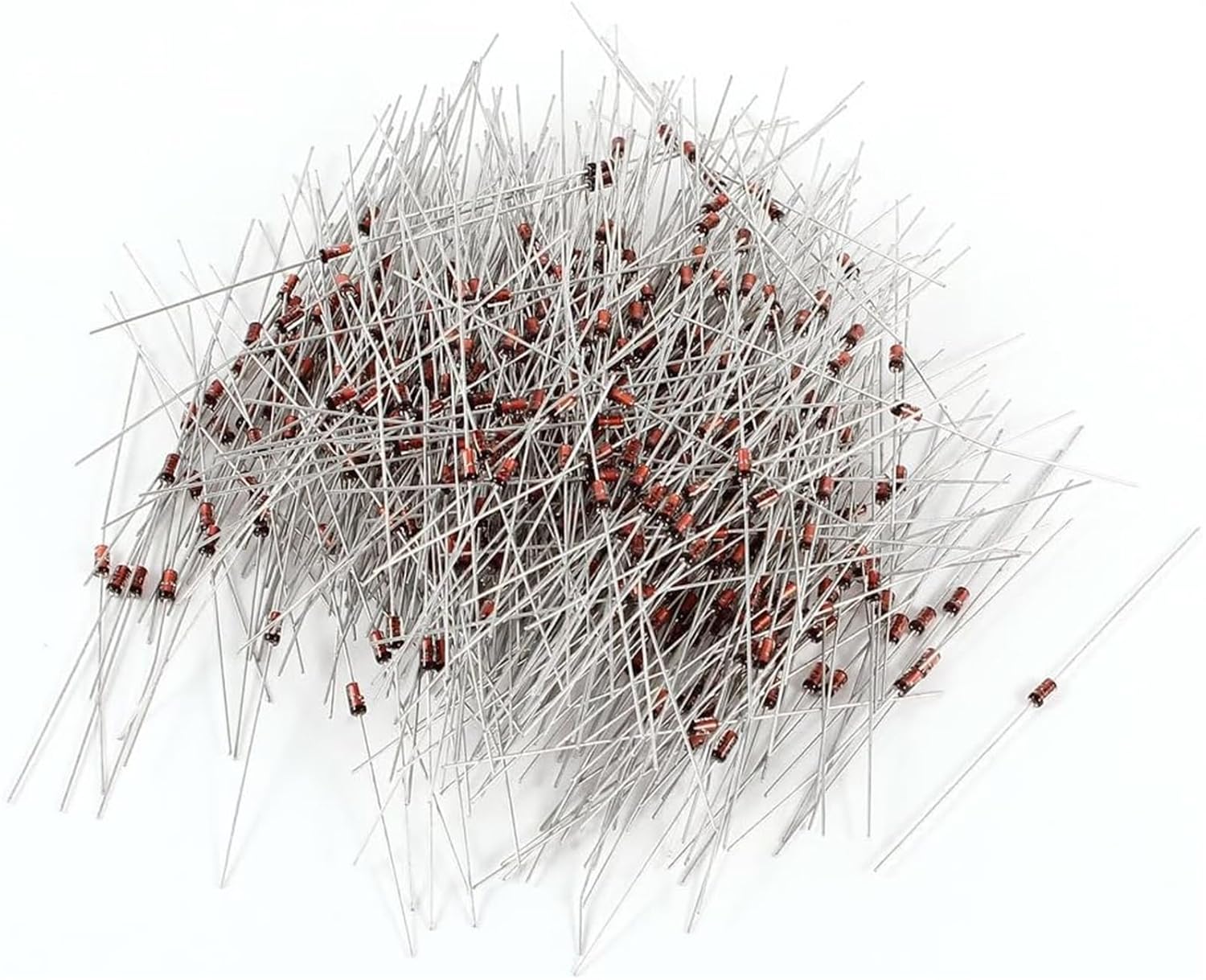 500 Pcs Diodes HZ5A2 DC 4.4-4.6V 1/2W Regulator Tubes axia-l Schottky Diodes Zener Diodes huanleism, SogYFe123