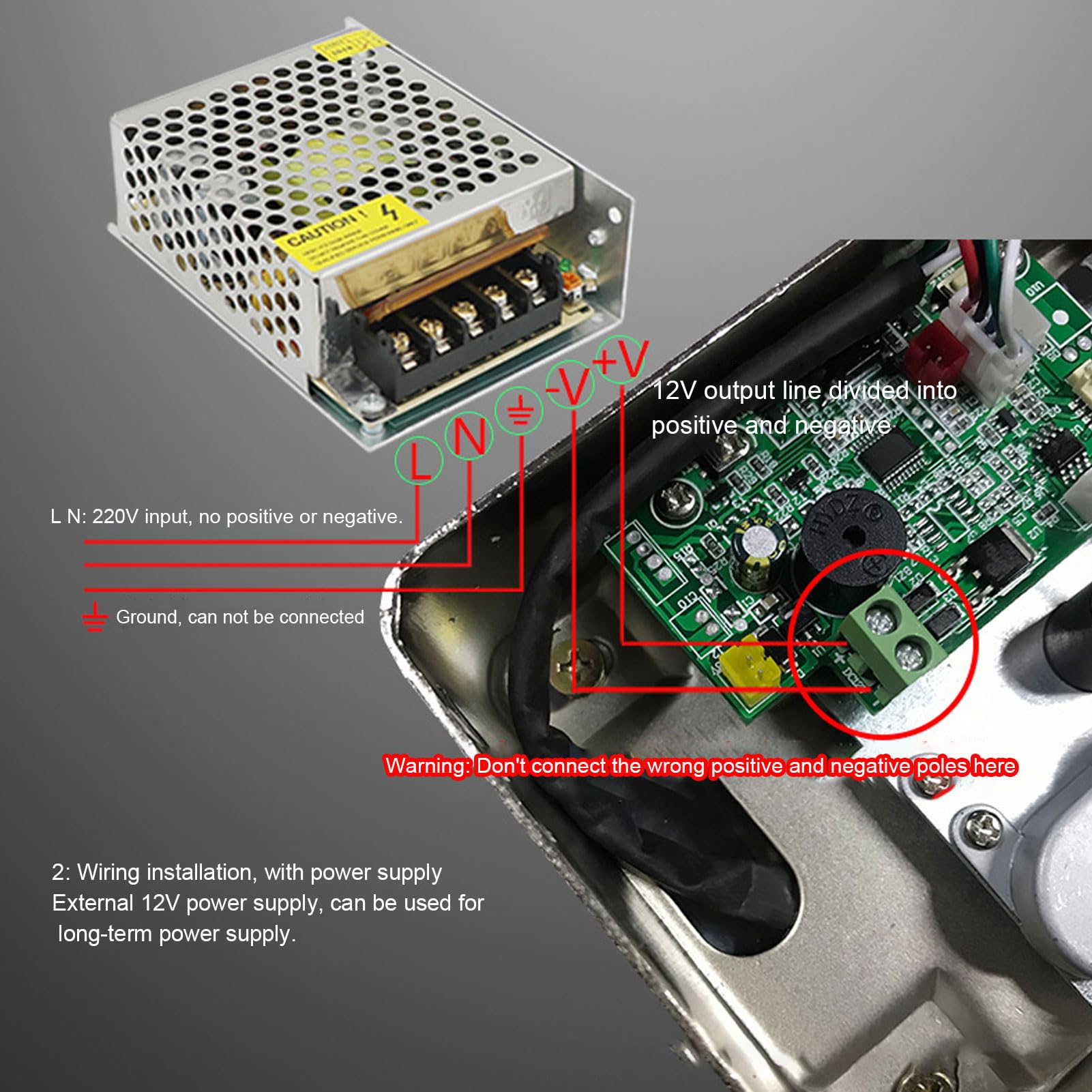 Jeanoko Intelligentes Türschloss, Wasserdichtes Fingerabdruck-