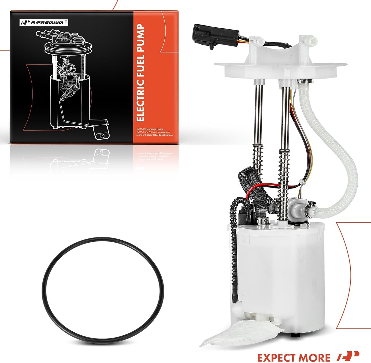 A-Premium Electric Fuel Pump Module Assembly w/Sending Unit Compatible with Ford Escape 2007-2008 & Mercury Mariner 2007-2008 & Mazda Tribute 2008, 2.3L 3.0L, Replace# 8L8Z9H307C