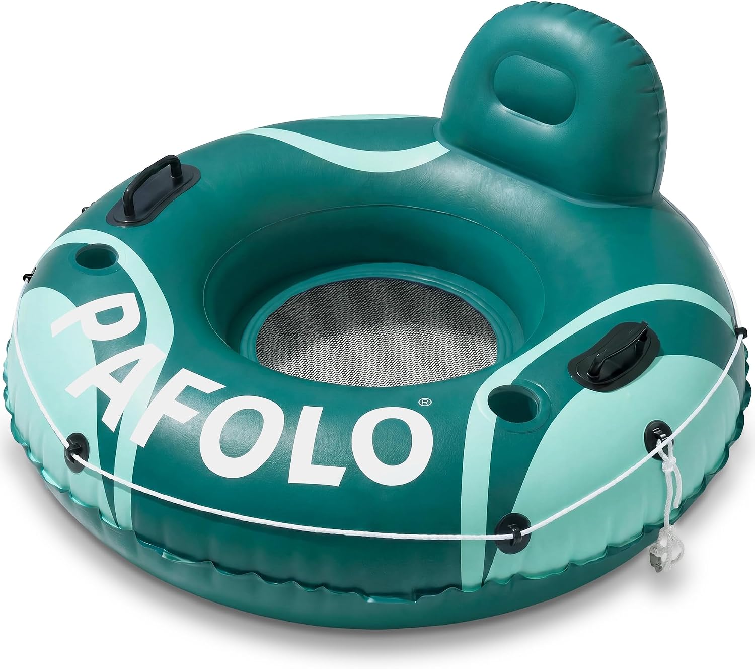 'River Tubes for Floating Heavy Duty, Pool Float Adult, 45'' Inflatable Float Tube for Beach Lake Rafting, River Floats with Mesh Bottom'