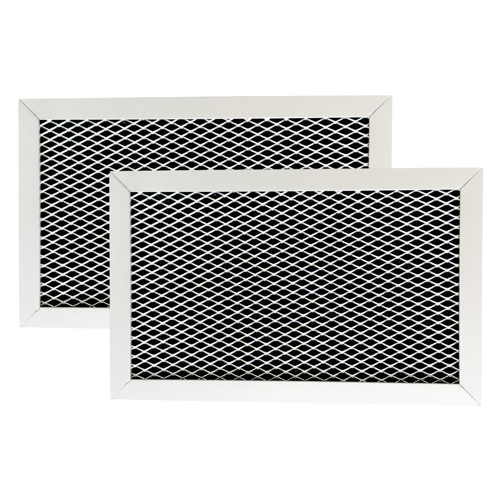 Photo 1 of 2 Pack Microwave Charcoal Filter Fit for GE JVM6175EF1ES, JVM6175EK2ES, JVM6175EK3ES, JVM6175EK4ES Microwave Replacement Part