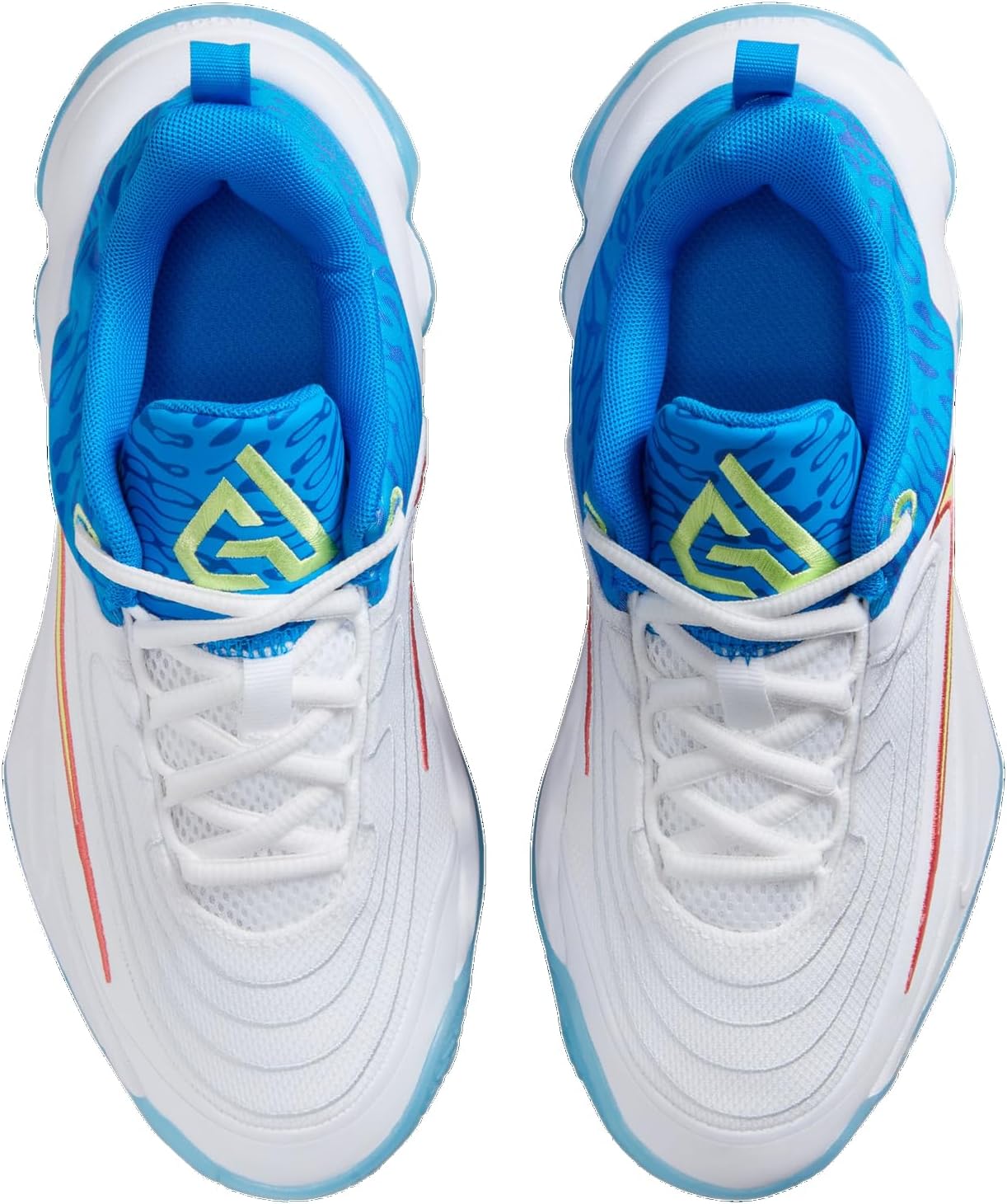 Nike Giannis Immortality 4 SE BB - Boys' Grade School (White/Light Lemon Twist) - Image 4