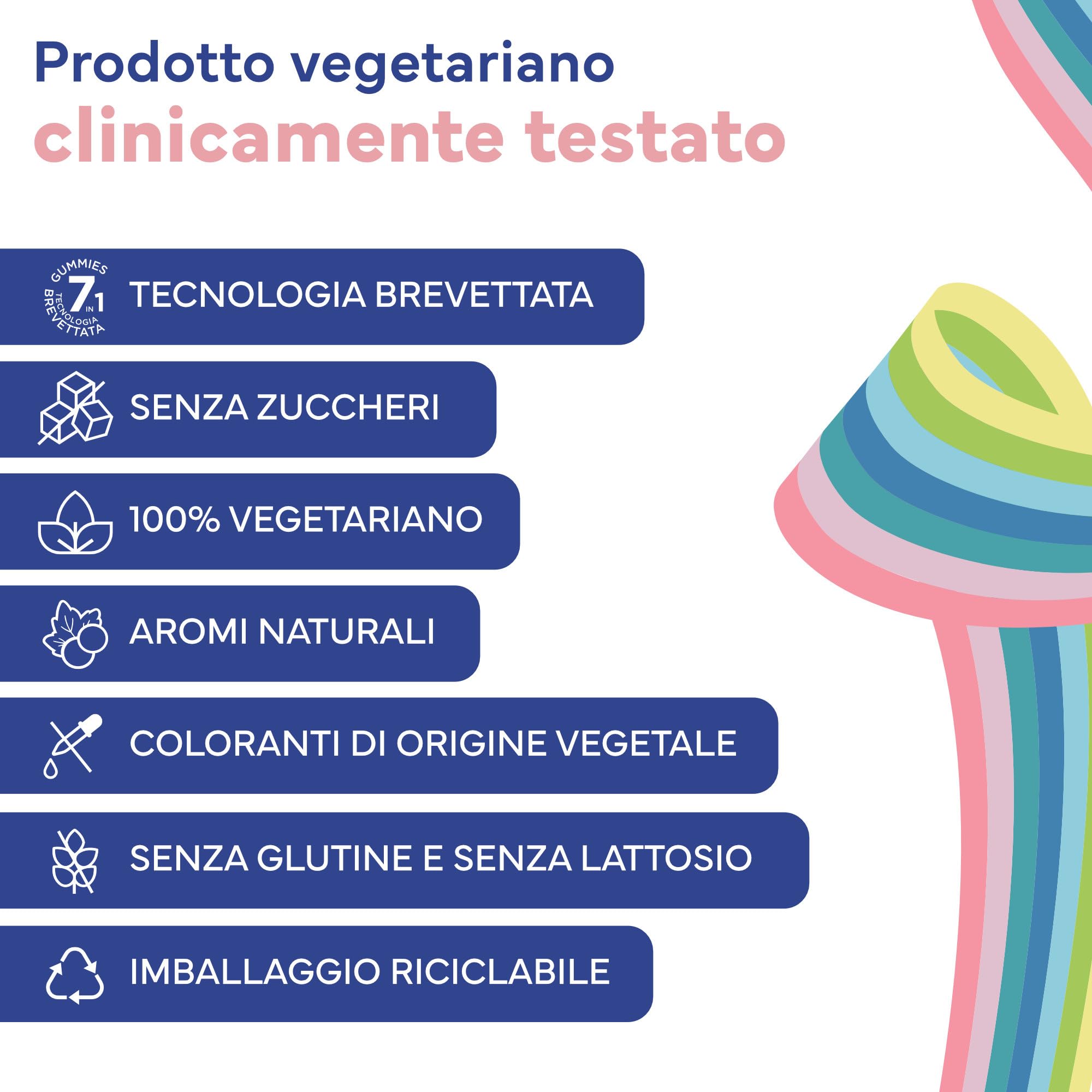 UPSA x Nourished Collagene Skin Lift, 30 Gummies, Integratore Alimentare con Acido Ialuronico ed Elastina, Caramelle Gommose Gusto Frutta, Senza Zucchero, Vegetariano