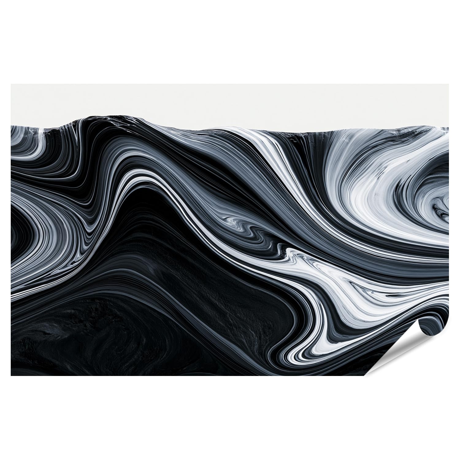 islandburner Póster de primera calidad con aspecto de obsidiana fascinante para salón para amantes del arte, gran formato