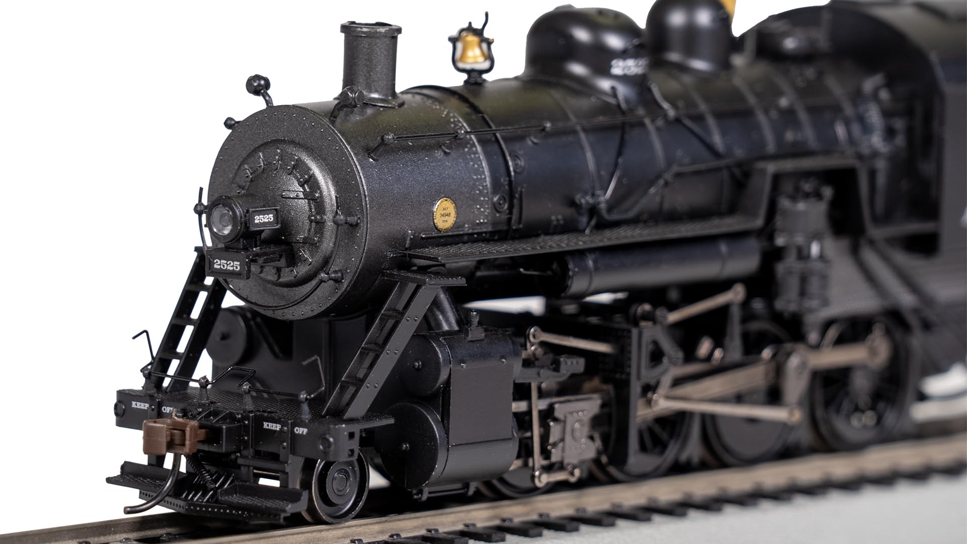 Bachmann Spur H0 - Locomotora de vapor 2-8-0 Santa Fe Digital con sonido