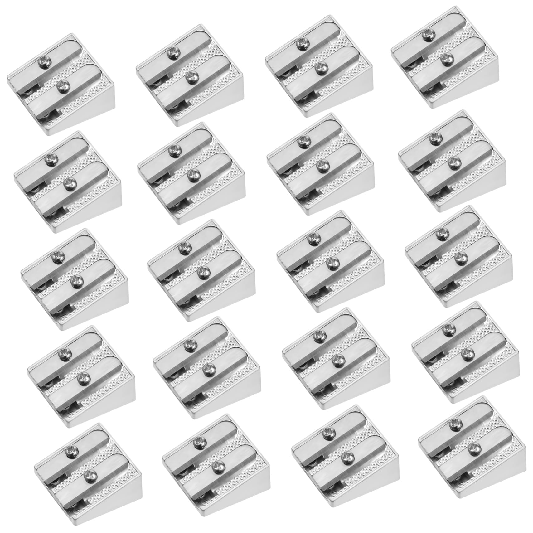 SHINEOFI 80pièces Aiguise-crayons Avec Double Accessoires De Bureau Pour Artistes Et Étudiants