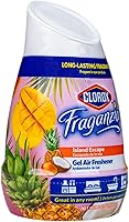 Vista 2 de Clorox Fraganzia Cono Ambientador de Gel, Aroma Hawaiian Escape - Ambientador Sin Enchufe, Sin Batería para Habitaciones Pequeñas, Armarios