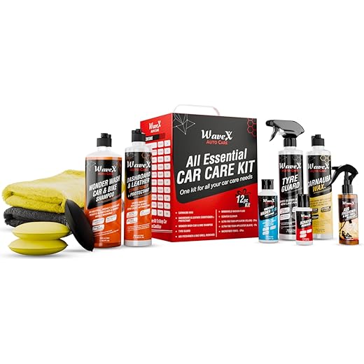 Wavex Car Polish Kit 12 Pcs