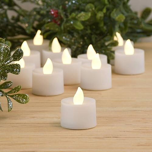 Miniatura 28 de LumaBase Velas de té a pilas, color morado, juego de 12 Púrpura,Rosado,Cambio de Color,Verde,Blanco suave,Rojo -,Negro -,Blanco