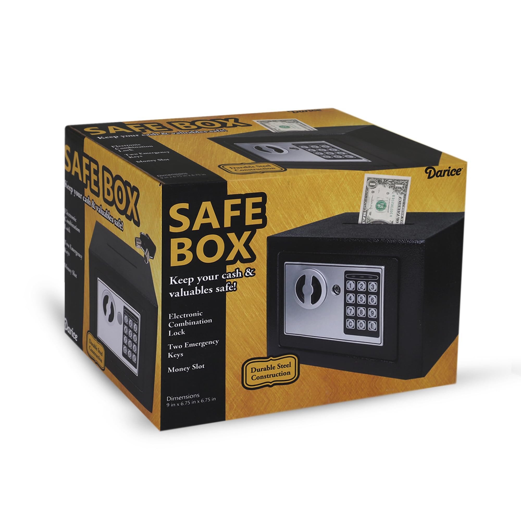 Amazon.com: Darice Safe Box for Money – Safe with Electronic