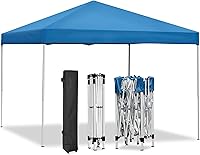 Vista 11 de ZENY - Tienda de campaña emergente de 10 x 10 pies, toldo portátil de montaje fácil para patio al aire libre, alturas de patas rectas ajustables