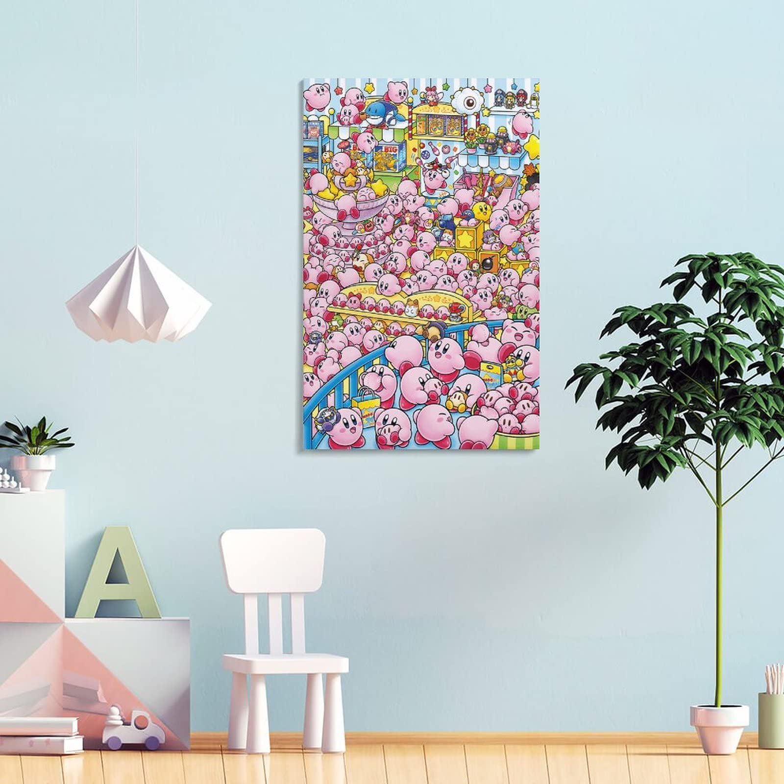 Amazon.co.jp: 星のカービィ (2)写真 装飾画 壁絵 アートパネル