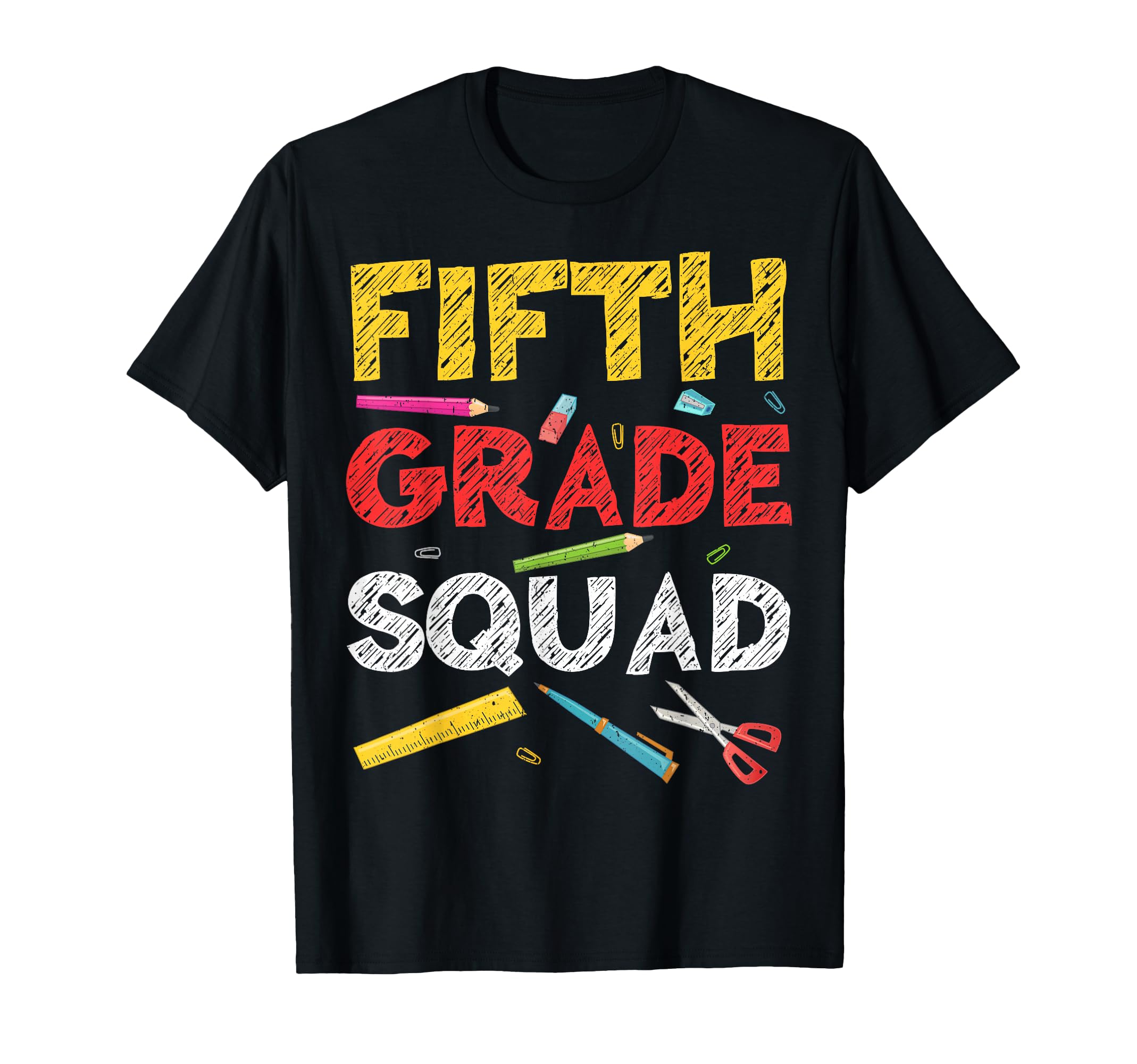 Fifth Grade Squad Shirt 5th Grade Boy Girl Student Teacher T-Shirt